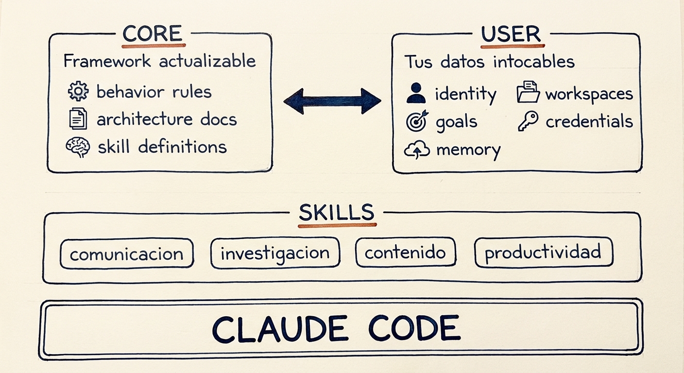Arquitectura de Claudia OS