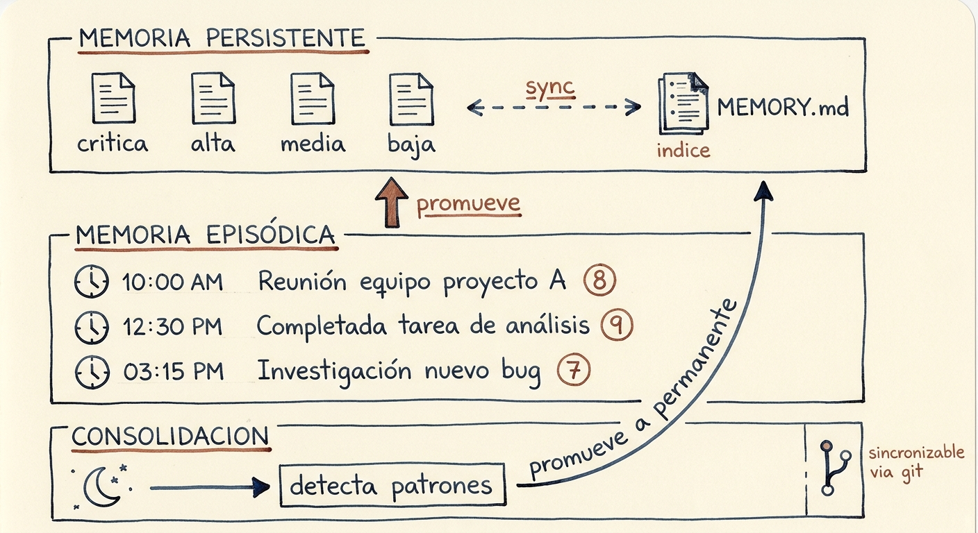 Sistema de memoria de Claudia OS